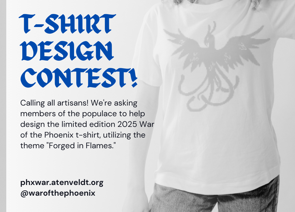 T-shirt Art Design Contest! – Now closed