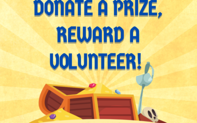 Donate a Prize, Reward a Volunteer!