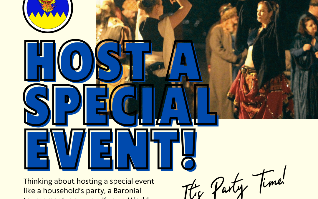 Host a Special Event